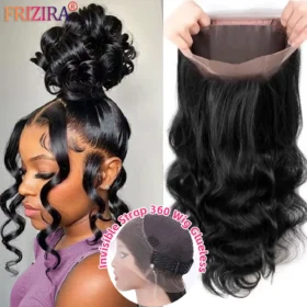 30 Inch 250% Density Body Wave 360 Full HD Lace Front Human Hair Wigs Pre Plucked Body Wave 13X6 Lace Frontal Wigs Human Hair