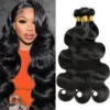 38 40 Inch Body Wave Human Hair Bundles 100% Remy Human Hair Weave Extensions Brazilian 1 3 4 PCS Double Weft Raw Virgin Bundles