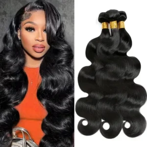38 40 Inch Body Wave Human Hair Bundles 100% Remy Human Hair Weave Extensions Brazilian 1 3 4 PCS Double Weft Raw Virgin Bundles
