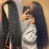 Rosabeauty 34 36inch Hd 13x4 13x6 Curly Wigs Deep Wave Frontal Wig Brazilian Curly Human Hair Wig Loose Water Wave Wig For Women